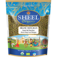 Organic Green Gram / Moong Beans - 4 lbs