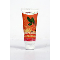 Patanajli Orange Honey Face Wash, 60g