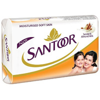 Santoor Soap - Sandal Almond Milk 100g