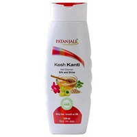 Baba Ramdev Patanjali Kesh Kanti Hair Cleanser Silk & Shine, 200ml Natural Herbal