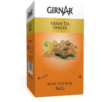 Girnar Green Tea With Ginger, (36 Tea Bags)