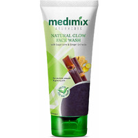 Medimix Natural Glow Face Wash With Sugarcane And Ginger Extracts, 150ml