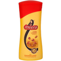 Meera Strong And Healthy Shampoo With Kunkudukai And Badam (Sapindus And Almond) To Reduce Hairfall 340 Ml