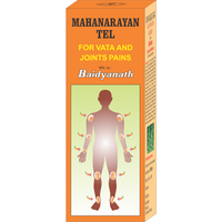 Baidyanath Mahanarayan Tel Oil Joint & Muscular Pains Natural Herbel -