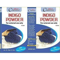 100% Natural Indigo Hair Dye Powder. 100g box. - Dulhan Classic