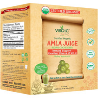 Vedic Organic Amla Juice | Immunity Boosting, Excellent Source of Vitamin C 500ml x 2