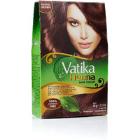 Vatika Henna Natural Brown Hair Color Ammonia Free (60 g / 2.11 oz)