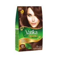 Vatika Henna Natural Brown Hair Color Ammonia Free (60 g / 2.11 oz)