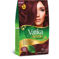 Vatika Henna Burgundy Hair Color Ammonia Free (60 g / 2.11 oz)