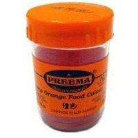 Preema Deep Orange Food Colour - 25g x 3