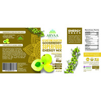 Aarya Organic Sweet Amla - Healthy Snack- Gooseberry Superfood Energy Mix 250 gm