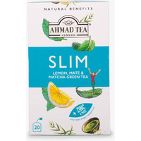 Ahmad Tea Energy- Slim Lemon, Mate And Matcha Green Tea 20 teabags