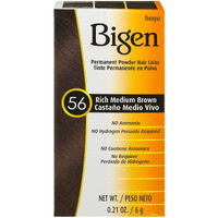 Bigen Powder Hair Color- Rich Medium Brown 6 gms