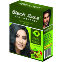 Black Rose Kali Mehandi Power Hair Dye Black (Green) 50 g