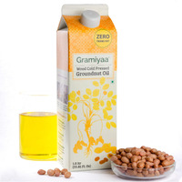 Gramiyaa wood cold pressed Groundnut Oil 1 Litre