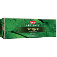 HEM Eucalyptus For Cleansing & Relaxing Incense Sticks - Pack of 6 (20 sticks each)