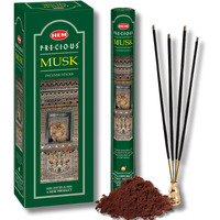 Hem Precious Musk Fragrance Incense Sticks 6pkt