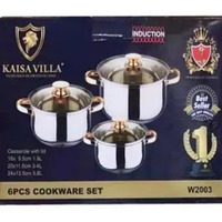 Kaisavilla 6 Pc Cookware Set