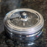 Lotus See Through Masala Dabba