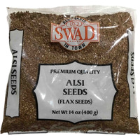 Swad Alsi Seeds ( Flax Seeds) 14 Oz