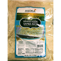 Asoka White Keeri Samba Rice 10 lbs