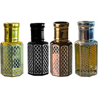 Discovery Set (4 X 12 ML) Perfumes - Rose, White Jasmine, Lily of Valley & Sandal