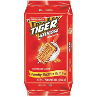 Britannia Tiger Glucose Biscuits 12 x 50 gm