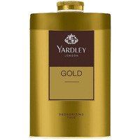 Yardley London Gold Talcum Powder - 250 g. 808 oz, Deodorizing Talc