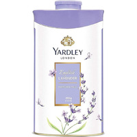 Yardley London Fresh Floral Fragrance Locked in a Fine & Silky Perfumed Talcum Powder (Yardley London English Lavender, Pack of 1 250Gram)