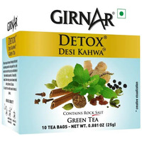 Girnar Detox Green Tea - Desi Kahwa (36 Tea Bags)