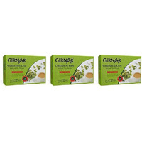 Pack Of 3 - Girnar Instant Cardamom Chai Milk Tea Reduced Sugar - 120 Gm (4.2 Oz)