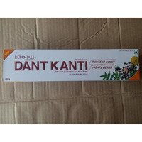 2 X PATANJALI Dant Kanti Tooth paste (200Gm) 100% Ayurvedic Divya Dental Care Oral Gum Care