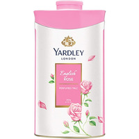 Yardley London Fresh Floral Fragrance Locked in a Fine & Silky Perfumed Talcum Powder (Yardley London English Rose, Pack of 1 250Gram)
