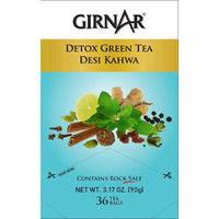 Girnar Green Tea, Desi Kahwa, 36 Tea Bags (36 Tea Bag (Pack of 4))