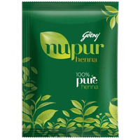 Godrej Nupur Mehendi Henna Powder 9 Herbs Blend, 120grams (Pack of 2)