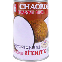 Chaokoh Coconut Milk 24 Pack - Creamy Non Dairy Milk, No Preservatives or Artificial Flavors, Canned Coconut Milk (13.5 Oz per Can)
