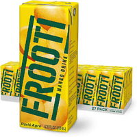 Parle Frooti Mango Drink 200ml - Pack of 27