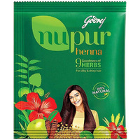 Nupur Henna with Goodness of 9 HERBS for silky & shiny hair - 400 g