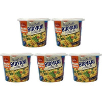 Pack Of 5 - Haldiram's Minute Khana Vegetable Biryani - 70 Gm