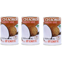 Chaokoh Coconut Milk 3 - 13.5 fl oz cans