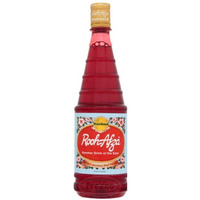 Rooh Afza - Beverage Base Sharbat Syrup (1 Pack Deal x 800 ML) Drink of the east, the taste of happiness by hamdard.