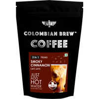 Colombian Brew Smoky Cinnamon Instant Coffee Powder, No Sugar Vegan, 250g
