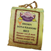 Swad Dakshin Brown Sonamasuri Rice 10 lbs