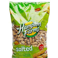 Hampton Farms Salted Roasted Peanuts- 1 lb