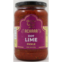 Deep Hot Lime Pickle In Oil 740 gms