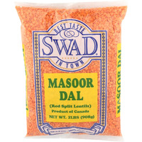 Swad Masoor Dal Split Red Lentils 2 lbs