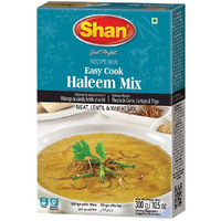 Shan Easy Cook Haleem Recipe Mix 10.5 oz (300g) - Spice Powder for Traditional Meat, Lentil and Wheat Curry - Suitable for Vegetarians