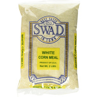 Great Bazaar Swad Coarse Corn Flour, White, 2 Pound