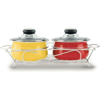 Anjali la Bella 2 pc Non Stick Handi Set with Stand