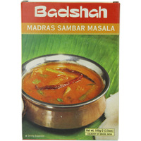 Badshah Masala, Madras Sambar Powder, 3.5-Ounce Box (Pack of 12)